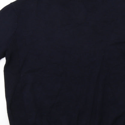 Warehouse Womens Blue   Pullover Sweatshirt Size S