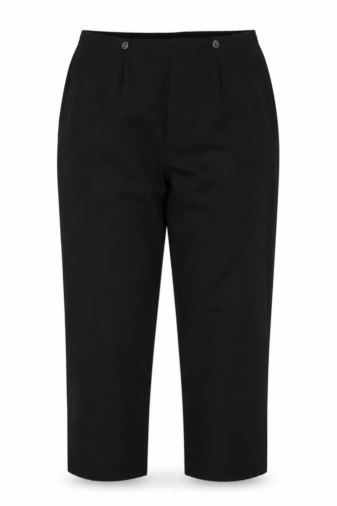 Bonmarché Womens Black Trousers Size 18 L28 in