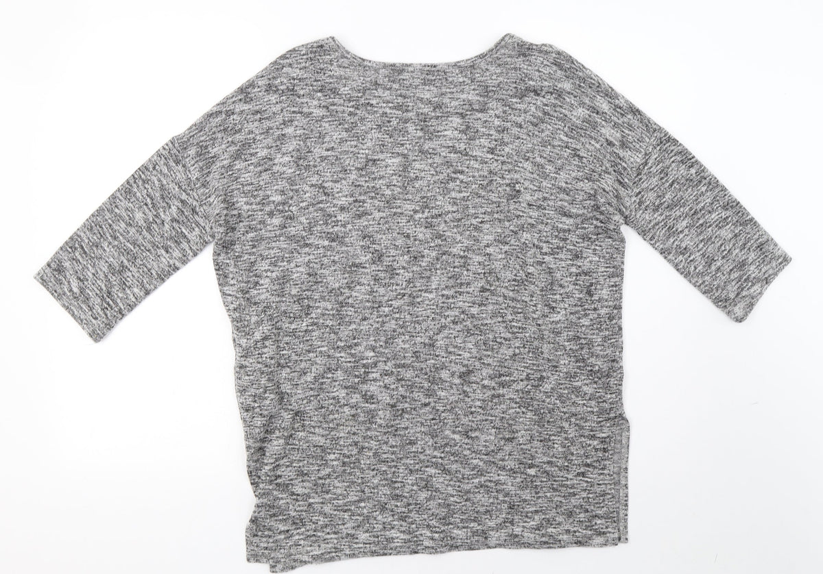 New Look Womens Grey   Pullover Sweatshirt Size S