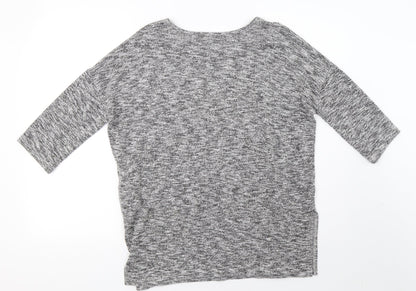New Look Womens Grey   Pullover Sweatshirt Size S