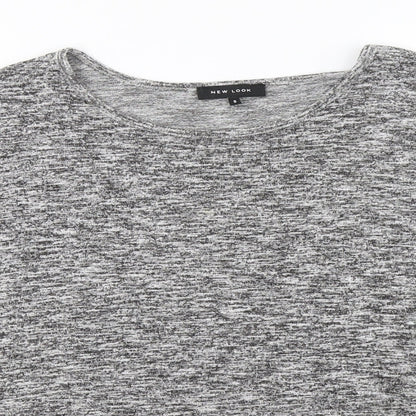 New Look Womens Grey   Pullover Sweatshirt Size S