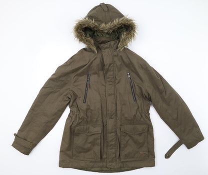 Matalan Womens Green    Coat Size L