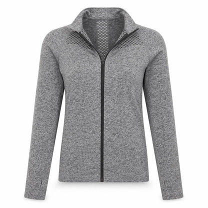 WorkOut Womens Grey   Jacket Coat Size 6