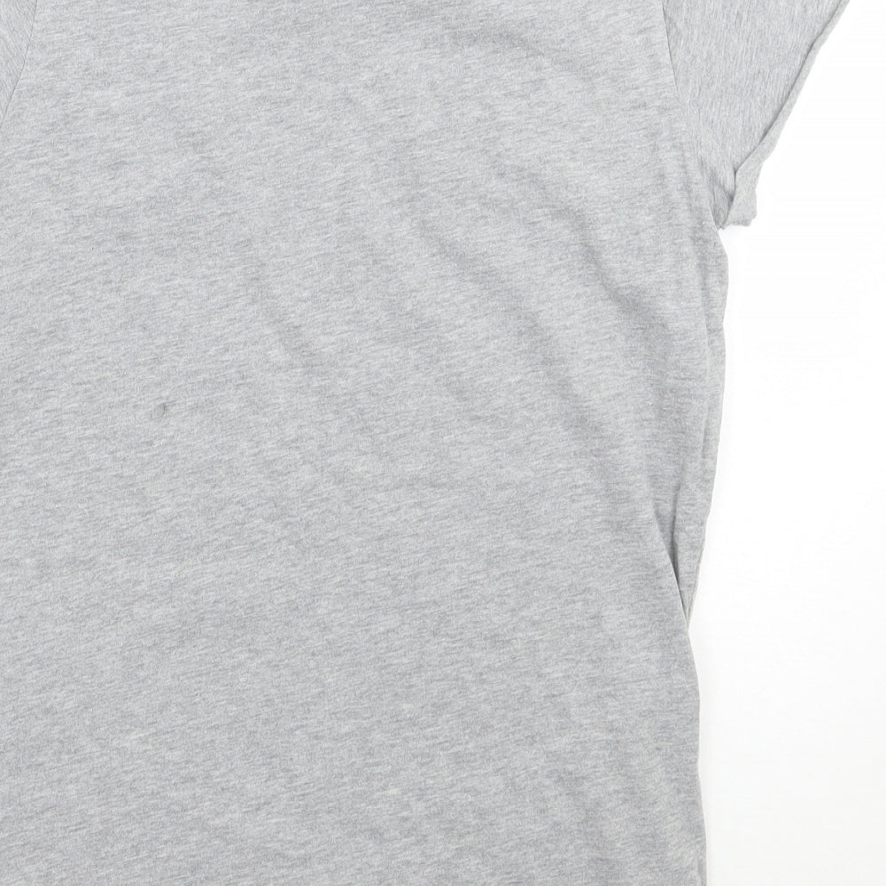 ASOS Womens Grey   Basic T-Shirt Size 8