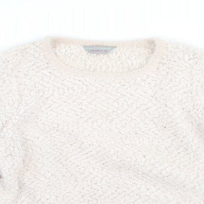 Womens UK Size 16 Dorothy Perkins Beige Pullover Jumper