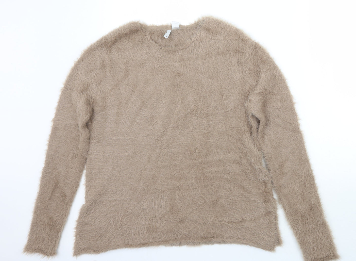 Womens UK Size M H&M Brown Pullover Jumper