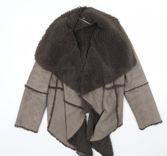 Marks and Spencer Womens Brown   Jacket Coat Size M