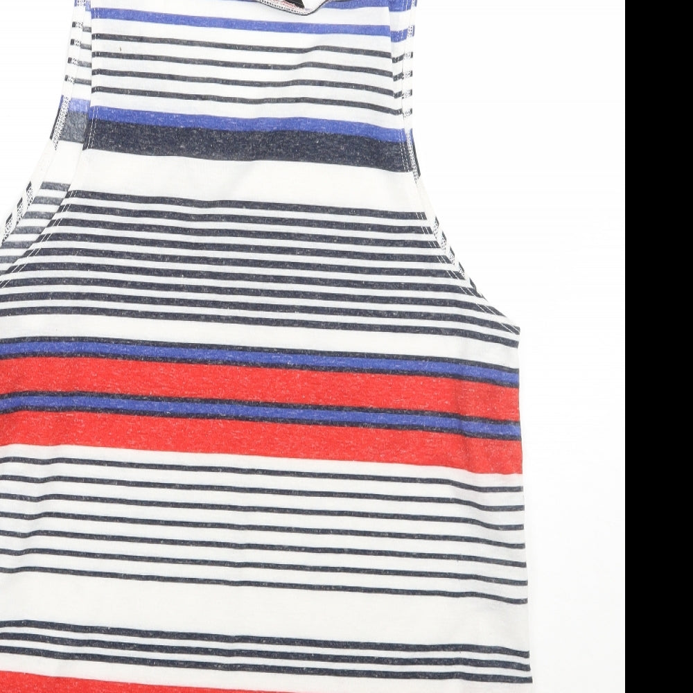 Womens UK Size 16 Newlook White Basic Tank