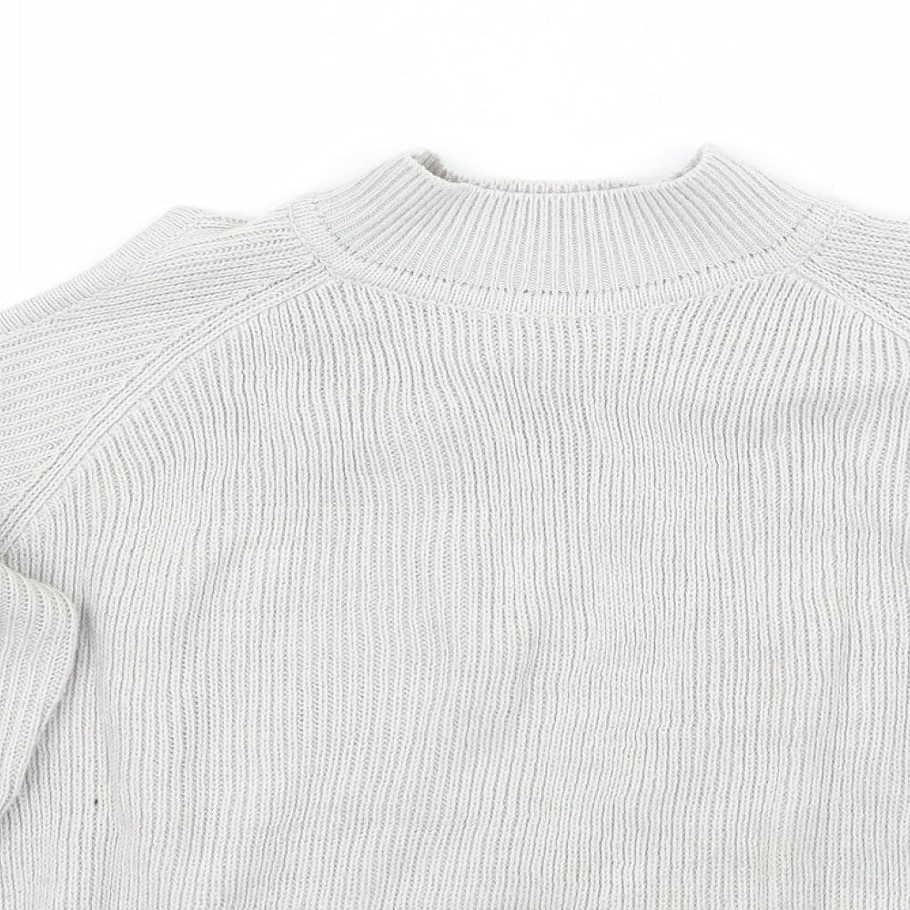 Womens UK Size XS H&M Grey Pullover Jumper