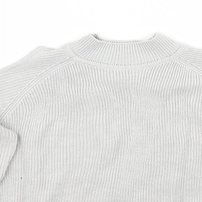 Womens UK Size XS H&M Grey Pullover Jumper
