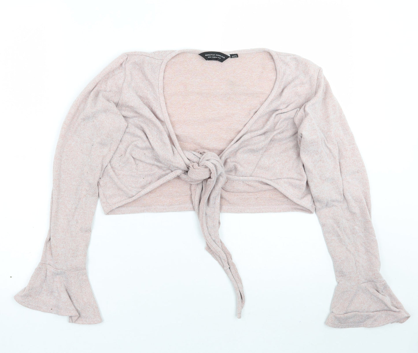 Womens UK Size 14 Dorothy Perkins Purple Cardigan Jumper