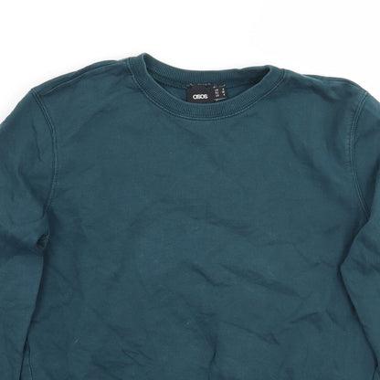 Womens UK Size 8 ASOS Green Pullover Jumper