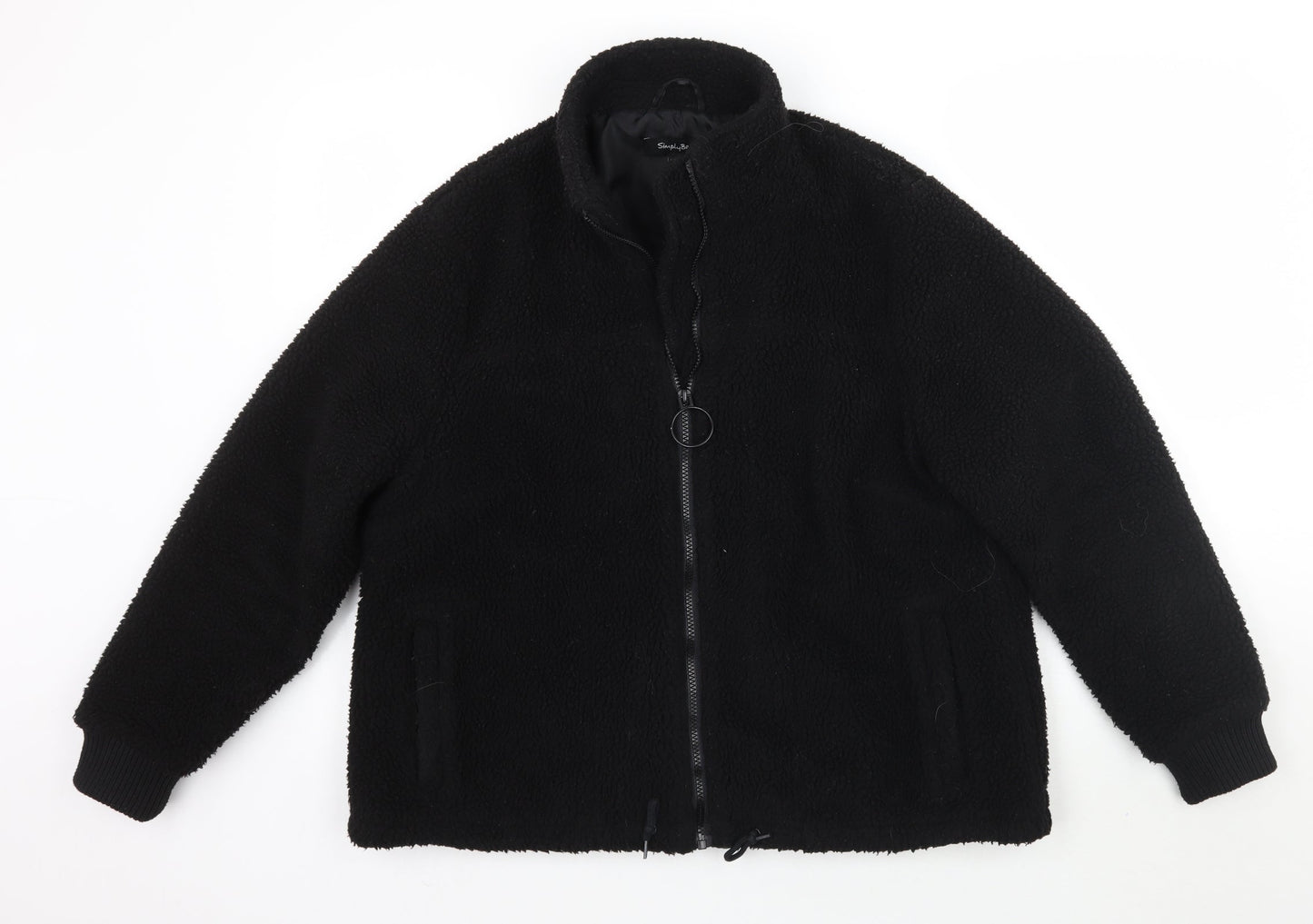 Womens UK Size L Simply Be Black Jacket