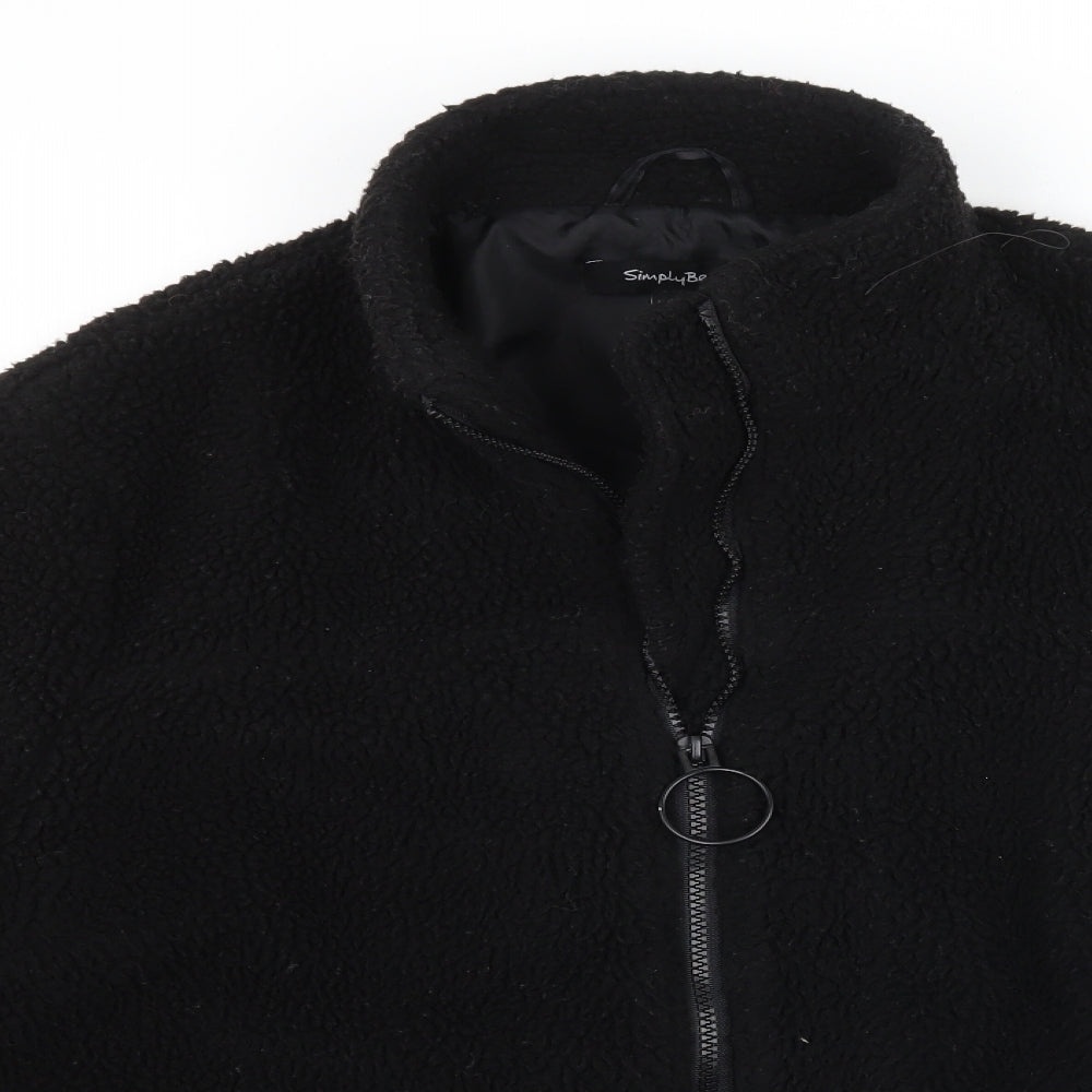 Womens UK Size L Simply Be Black Jacket