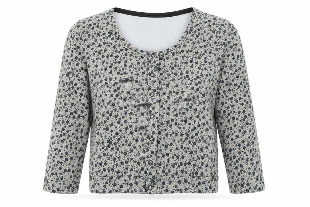 Womens UK Size 6 H&M Grey Cardigan Jumper