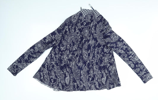 George Womens Blue   Cardigan Jumper Size 12