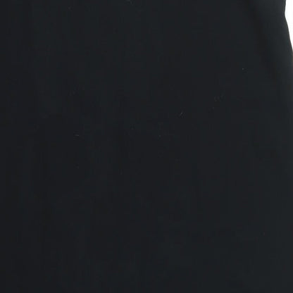 MISS MODA Womens Black   Basic Tank Size M  - SHEER