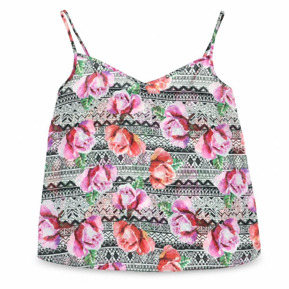 Womens UK Size 10 Primark Multicoloured Camisole Tank