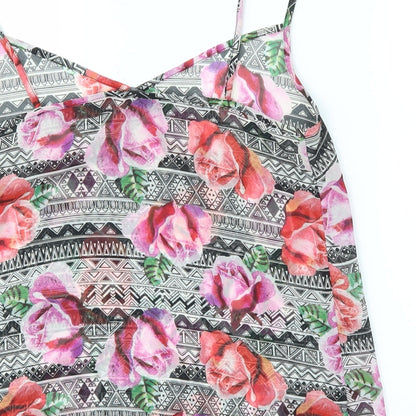 Primark Womens Multicoloured Floral  Camisole Tank Size 10