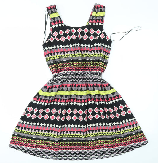 Primark Womens Multicoloured   A-Line  Size 6