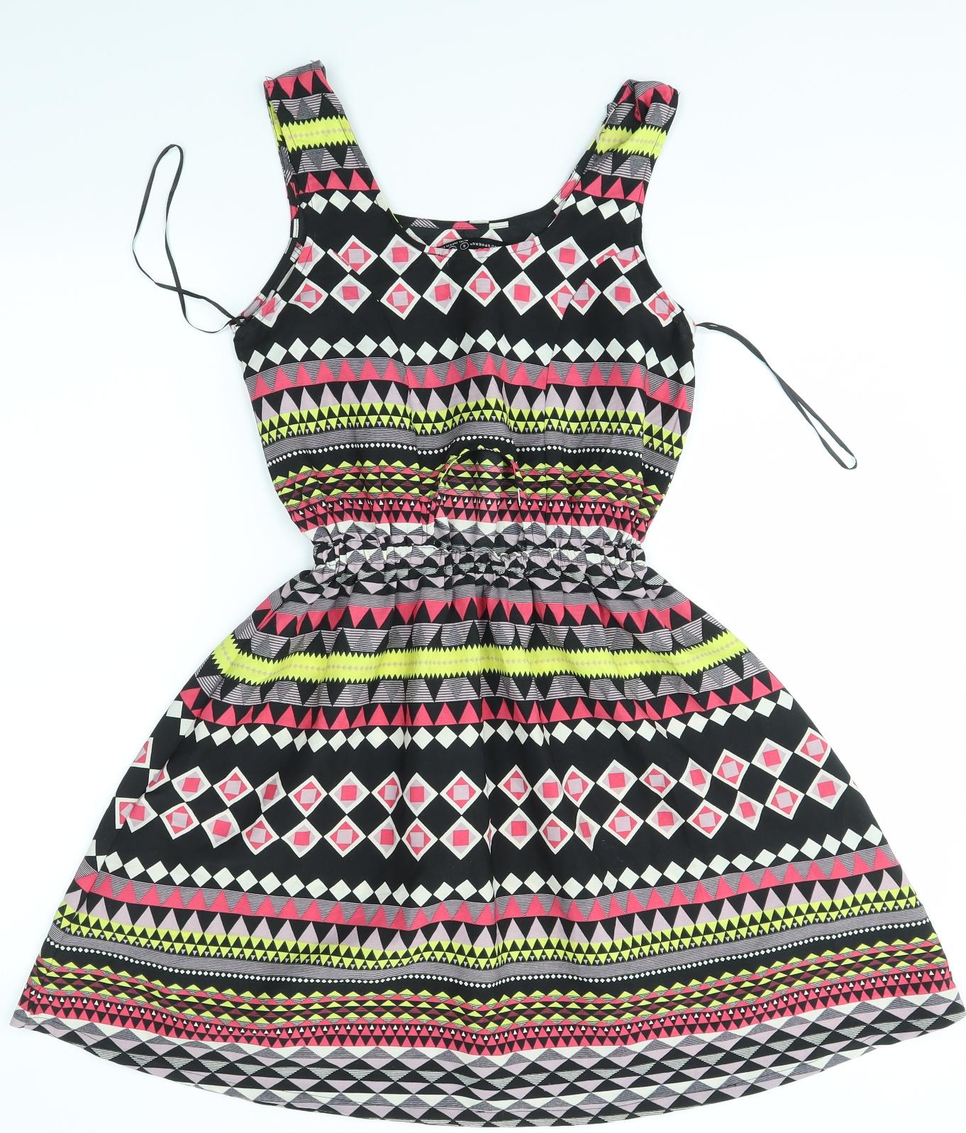 Primark Womens Multicoloured   A-Line  Size 6