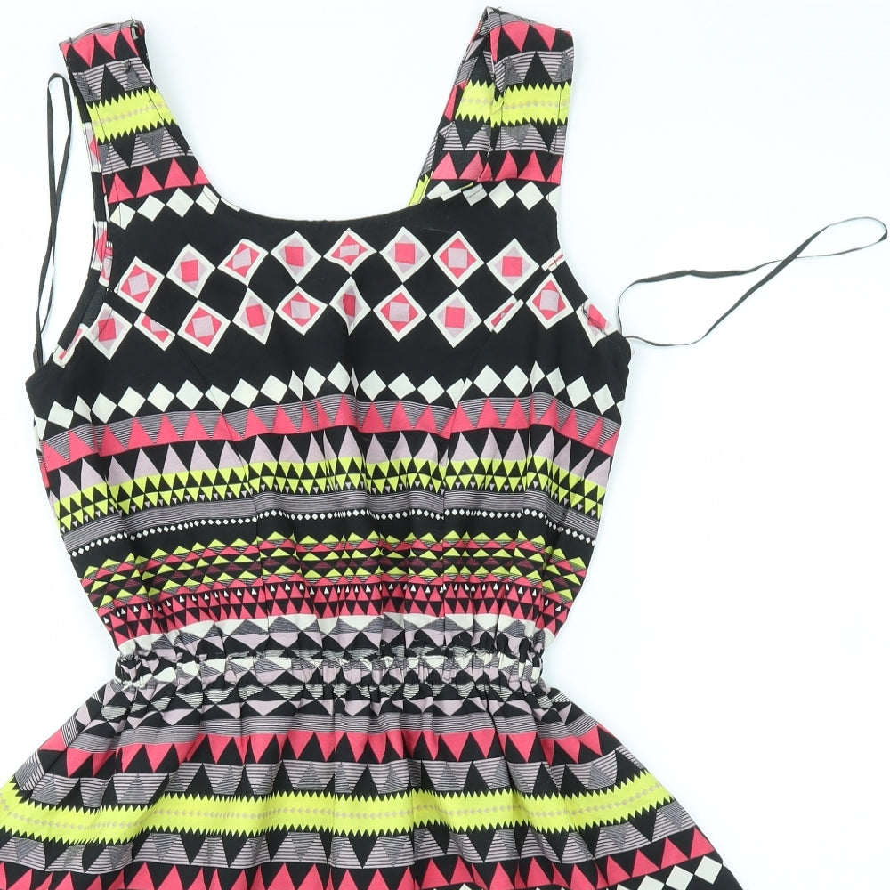 Primark Womens Multicoloured   A-Line  Size 6