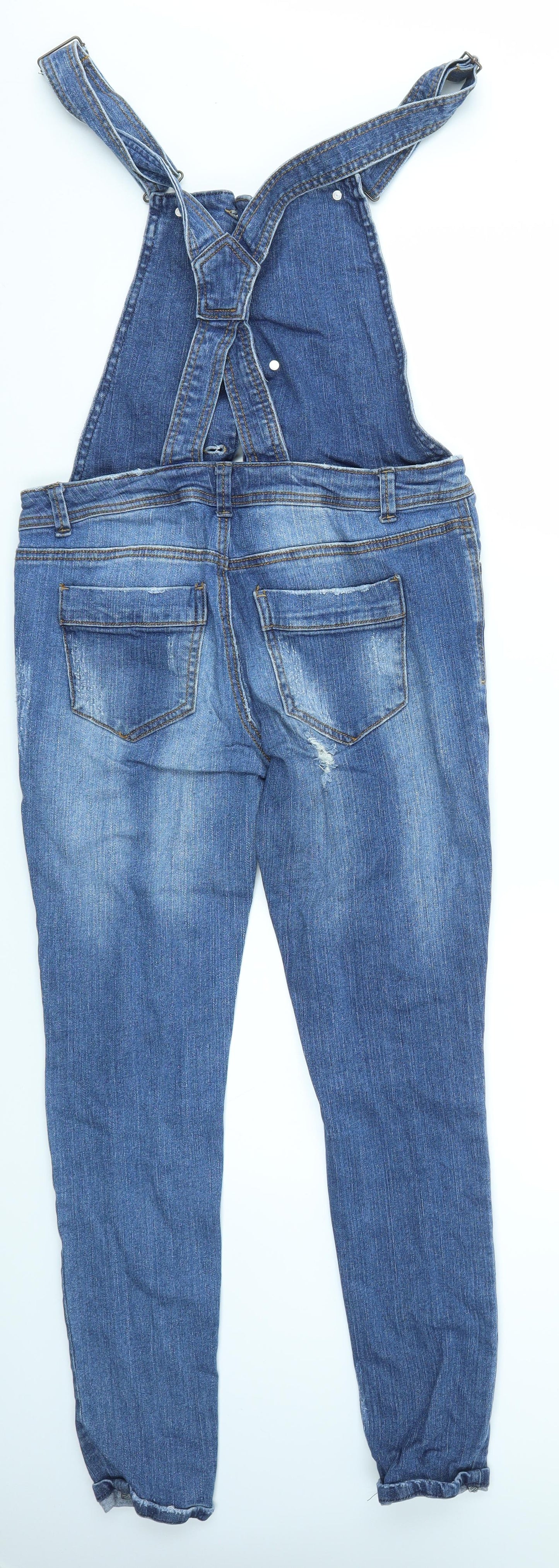 FOREVER 21 Womens Blue   Dungaree One-Piece Size S