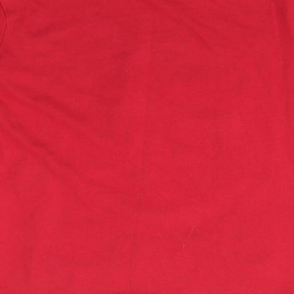 LIVERPOOL FOOTBALL CLUB Boys Red   Basic T-Shirt Size 9-10 Years