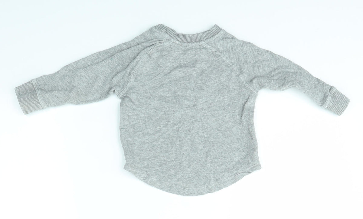 Mini Club Baby Grey   Pullover Jumper Size 18-24 Months