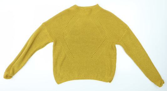 Primark Womens Yellow   Pullover Jumper Size XL