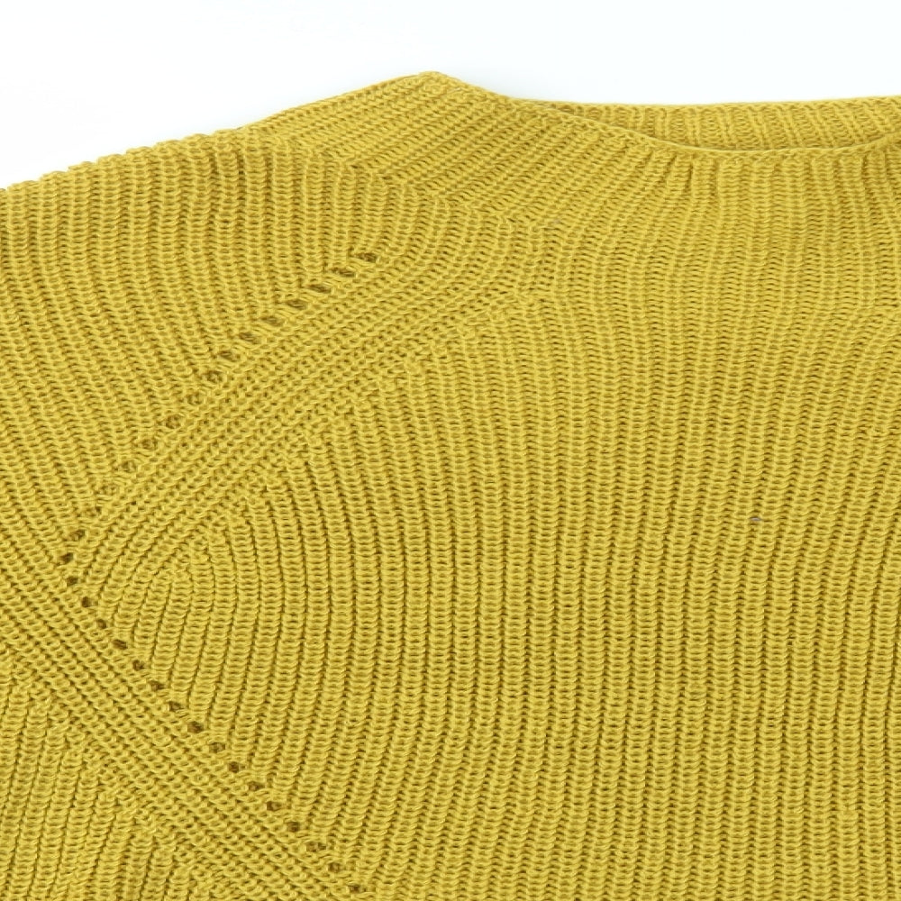 Primark Womens Yellow   Pullover Jumper Size XL
