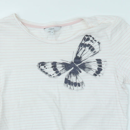 Womens UK Size 12 NEXT Pink Basic Polo