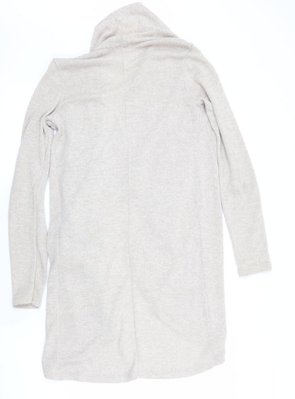 WAT G Womens Beige   Cardigan Jumper Size S  - Waterfall Cardigan