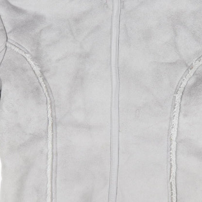 F&F Womens Grey   Overcoat Coat
