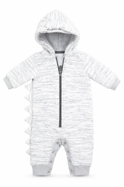 NEXT Boys Grey Animal Print  Romper One-Piece Size 3-6 Months