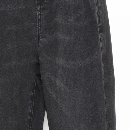 Old Navy Girls Black   Straight Jeans Size 12 Years - Distressed Jeans