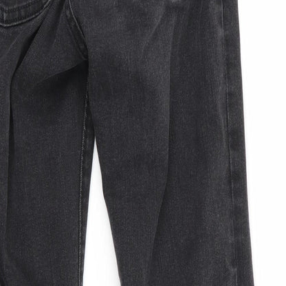 Old Navy Girls Black   Straight Jeans Size 12 Years - Distressed Jeans