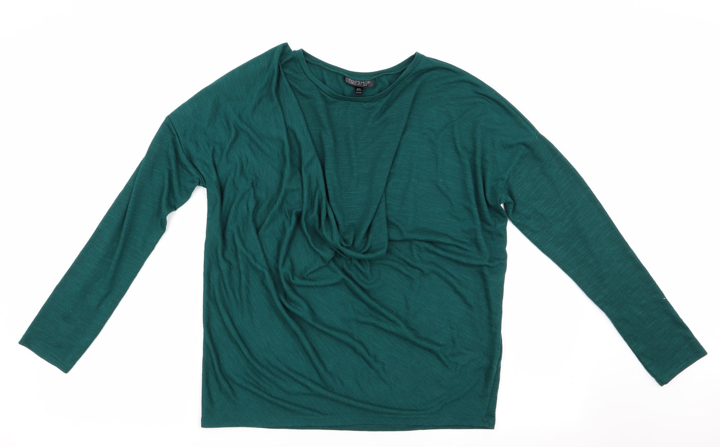 Womens UK Size 8 Topshop Green Pullover Jumper
