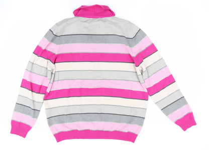 Womens UK Size 12 Rabe Pink Pullover Jumper