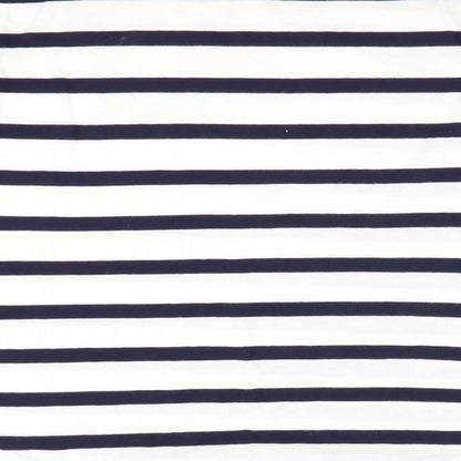 Gap Girls Blue Striped  Basic Casual Size L