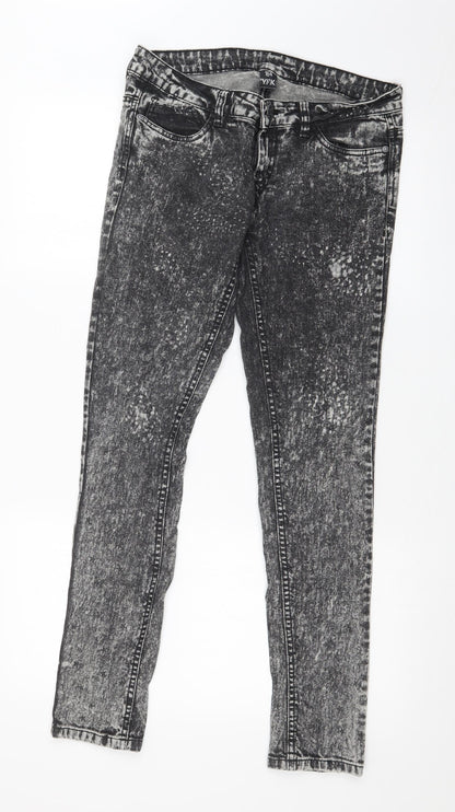 YFK Womens Black   Skinny Jeans Size 31 in L29 in