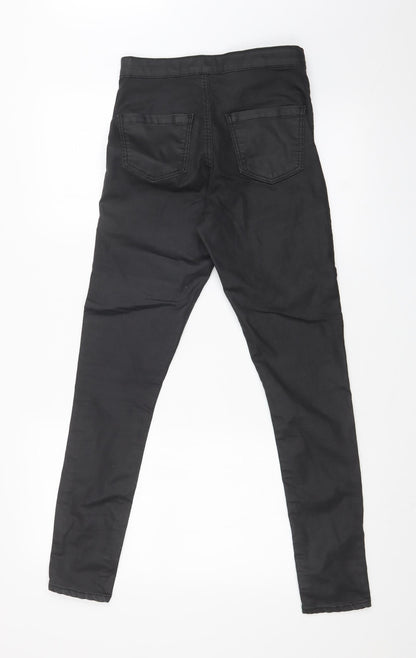 Topshop Womens Black   Skinny Jeans Size 28 in L32 in