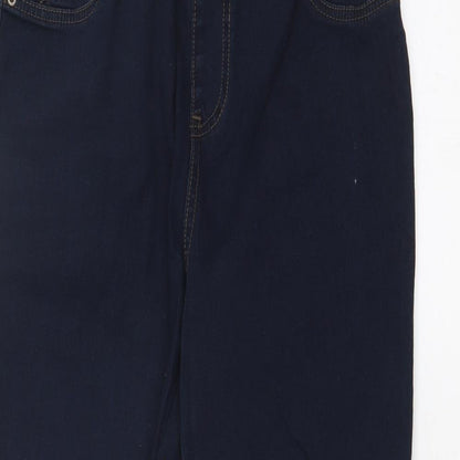 Womens UK Size 28 in Preworn  Jegging Blue Leggings