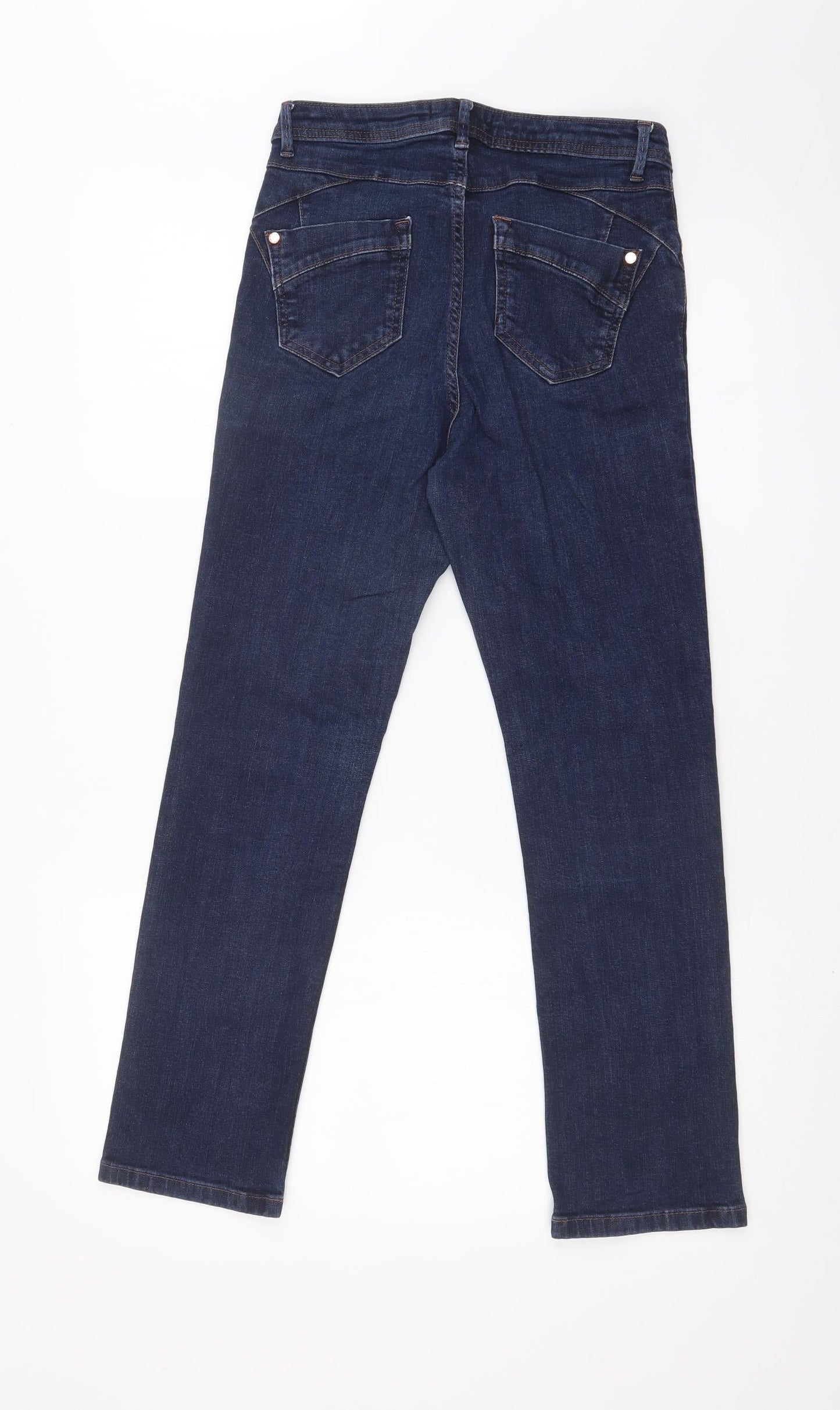 Womens UK Size 26 in Preworn Regular Fit Skinny Blue Jeans