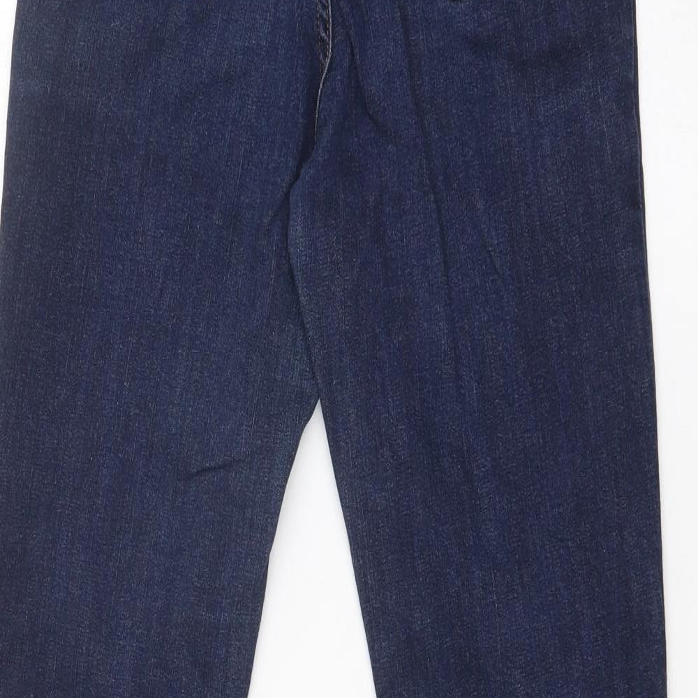 Womens UK Size 26 in Preworn Regular Fit Skinny Blue Jeans