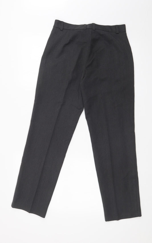 Womens UK Size 8 M&S Regular Fit  Grey Trousers
