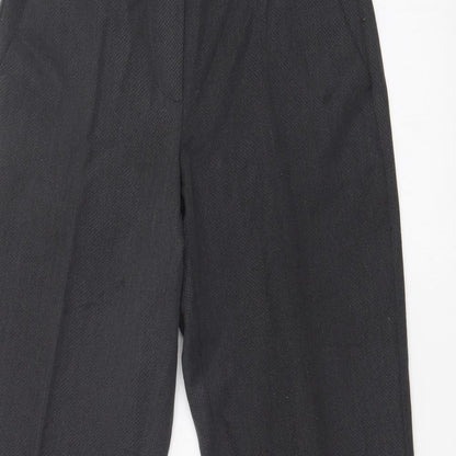 Womens UK Size 8 M&S Regular Fit  Grey Trousers
