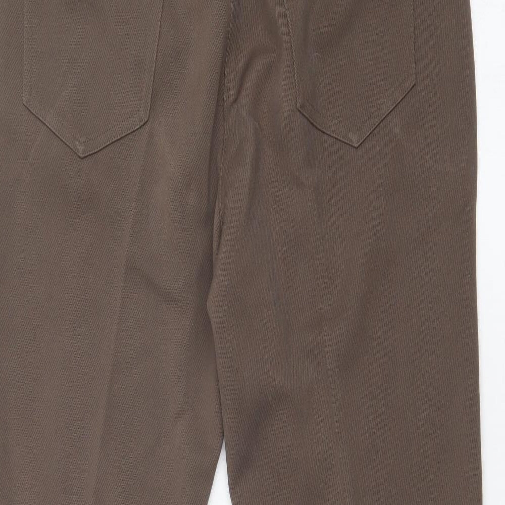 Womens UK Size 10 M&S Regular Fit  Beige Trousers