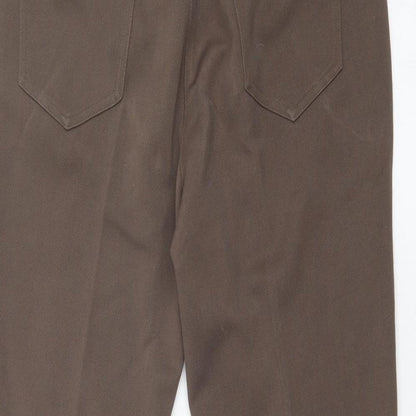 Womens UK Size 10 M&S Regular Fit  Beige Trousers