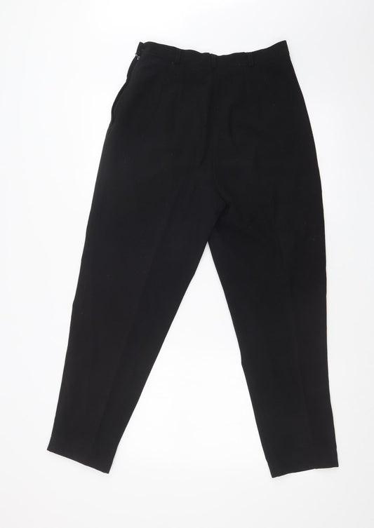 CLASSIC WOMAN Womens Black   Trousers  Size 12 L26 in